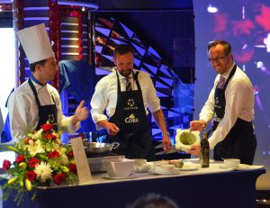 Nach traditionellen Rezept wird Pestro Genovese zubereitet. Foto: Seehafen Kiel