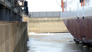 Langsam füllte sich das Baudock der Werft. Foto: lenthe/touristik-foto.de