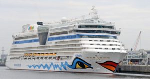 Die AIDAbella geht nicht nach China, bleibt im Mittelmeer.