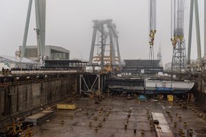 Der Bau hat begonnen, am 2 Februar 2017 fand die Münzzeremonie statt. Foto: MSC Kreuzfahrten