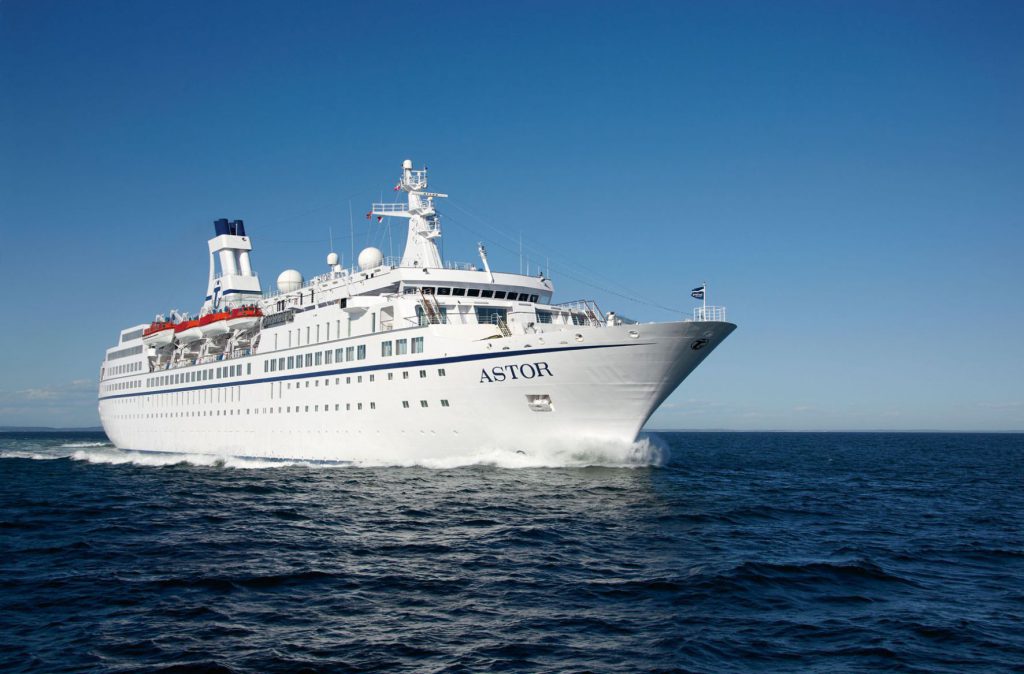 Die MS Astor. Foto: Transocean Kreuzfahrten