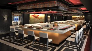 Das Teppanyaki bietet eine authentische ostasiatische Küche. Foto: Norwegian Cruise Line