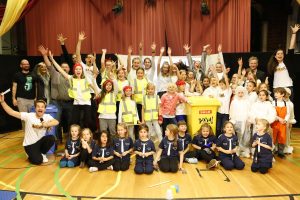 Das Ensemble der Generalprobe. Foto: AIDA Cruises 