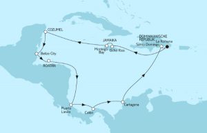 Mittelamerika auf der Mein Schiff 4