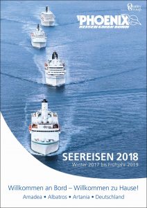 Der neue Seereisen Katalog von Phoenix Reisen. Foto: Phoenix Reisen