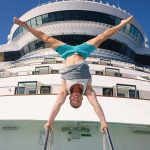 Fabian Hambüchen an Bord von AIDAluna in der Karibik. Foto: AIDA Cruises