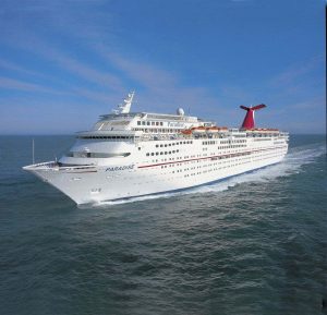 Die Carnival Paradise. Foto: Carnival Crusie Line
