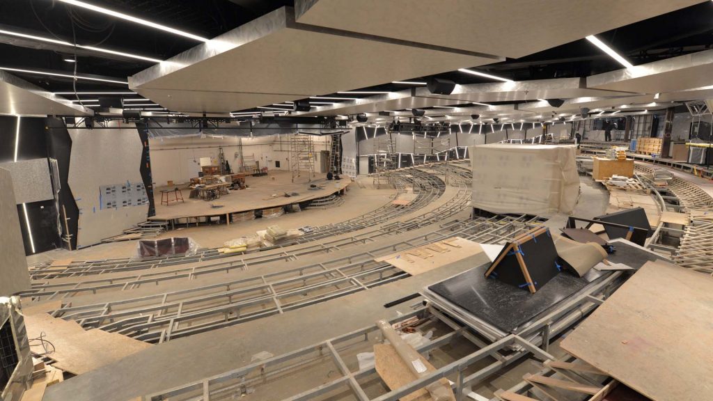 Das große Broadway Theater auf der MSC Meraviglia. Foto: MSC Kreuzfahrten