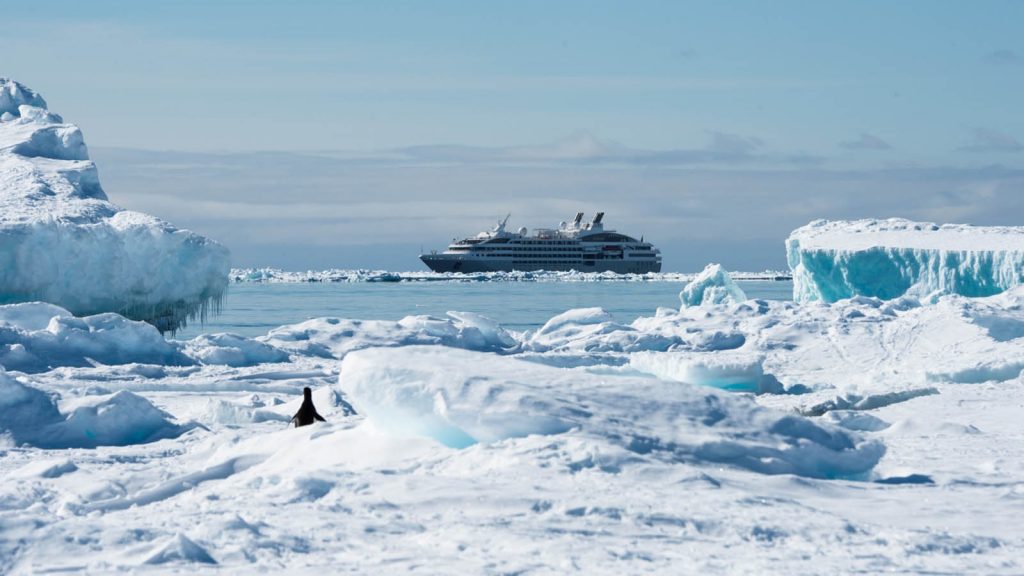 Expedition im ewigen Eis. Foto: Ponant/Olivier Blaud