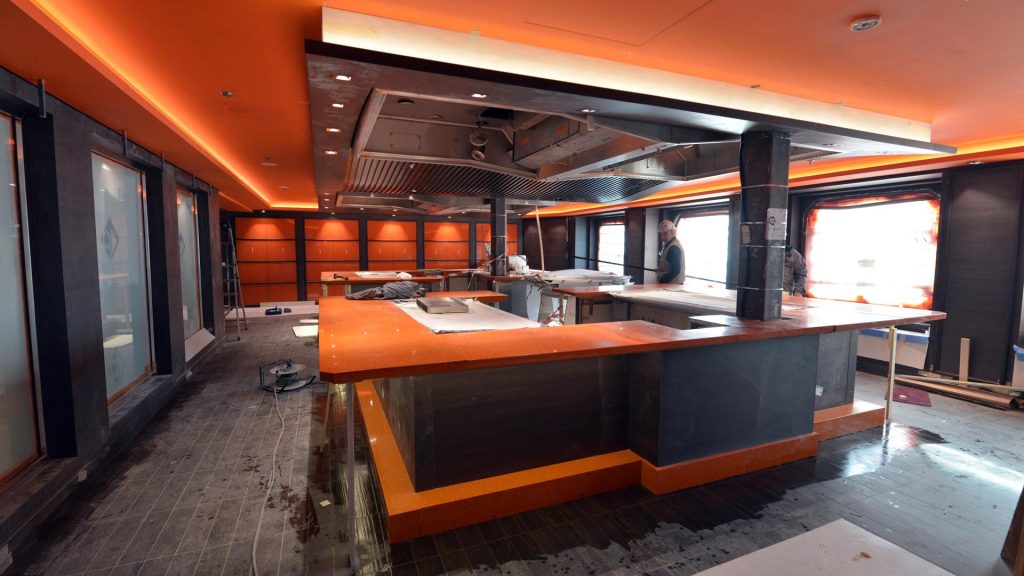 Das neue Kaito Teppanyaki Restaurant. Foto: MSC Kreuzfahrten