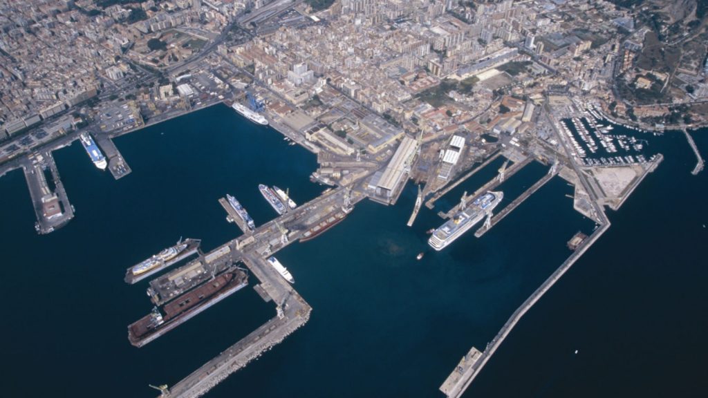 Die Fincantieri Werft in Palermo. Foto: Fincantieri