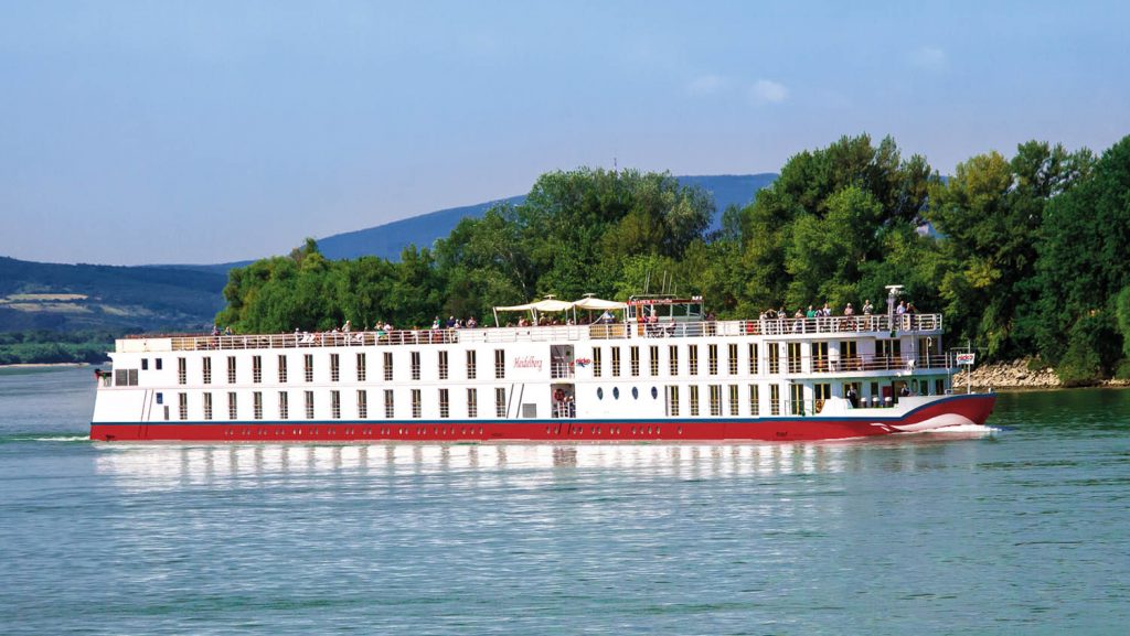 Die MS Heidelberg fährt in 8 Tagen "Quer durch Deutschland". Foto: Nicko Cruises