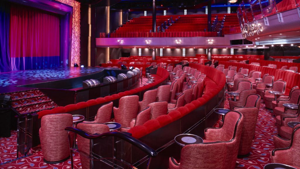 Das Royal Court Theater an Bord der Queen Mary 2. Foto: Cunard