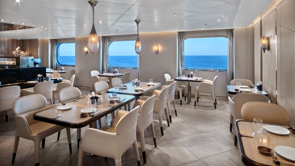 Das neue Sushi-Restaurant. Foto: Seabourn