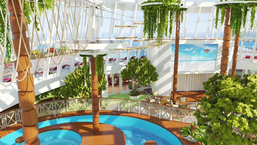 Das neue Four Elements. Foto: AIDA Cruises