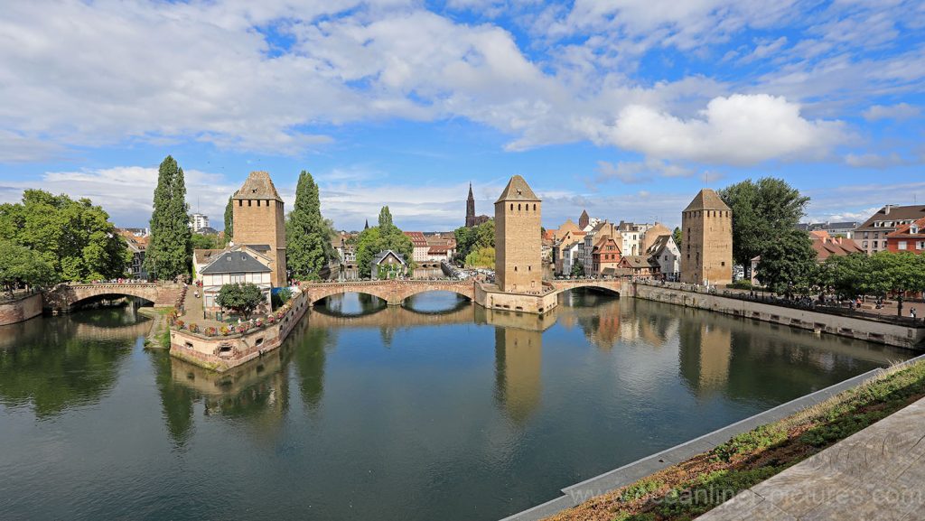 Barrage Vauban, Blick auf Altstadt von Strasbourg. Foto: Oliver Asmussen/oceanliner-pictures.com