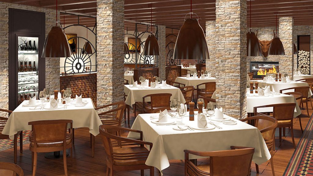 Das Churrascaria Steakhouse. Foto: AIDA Cruises