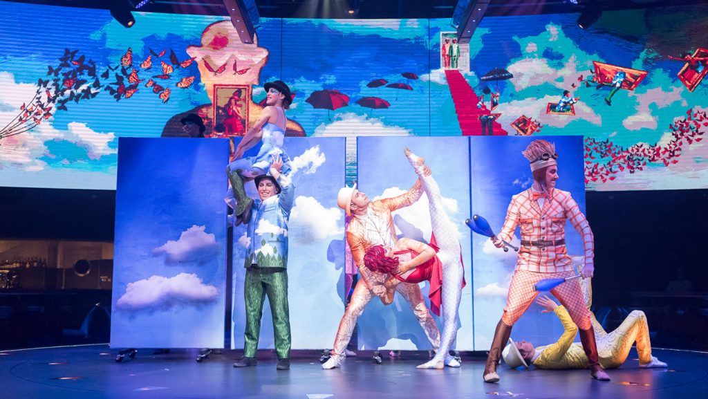 Unterhaltung an Bord der MSC Meraviglia. Foto: MSC Kreuzfahrten