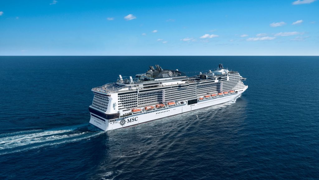 Die MSC Meraviglia ist das Flaggschiff der Reederei. Foto: MSC Kreuzfahrten