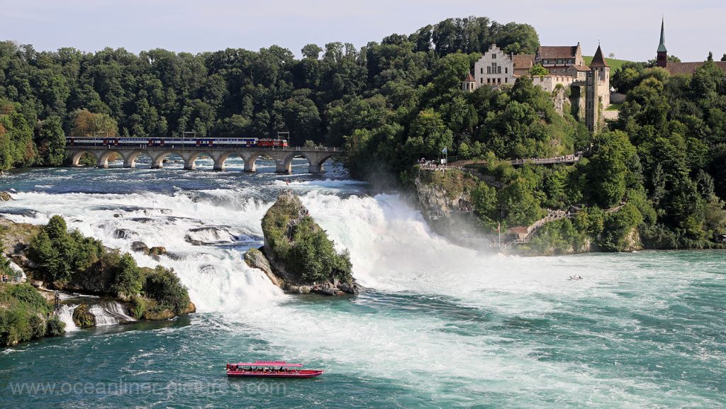 Rheinfall von Schaffhausen. Foto: Oliver Asmussen/oceanliner-pictures.com