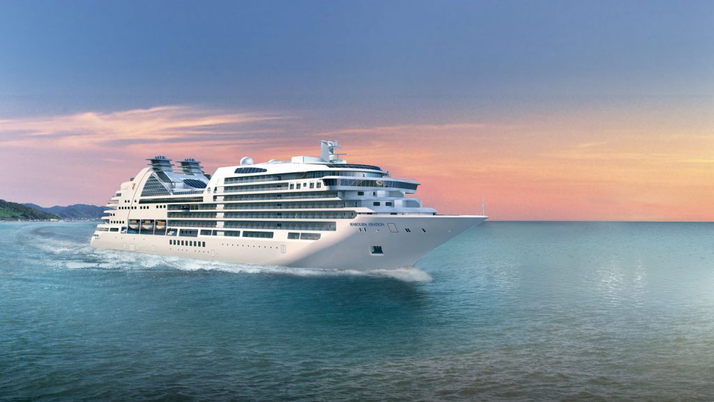 So wird die Seabourn Ovation aussehen. Foto: Seabourn