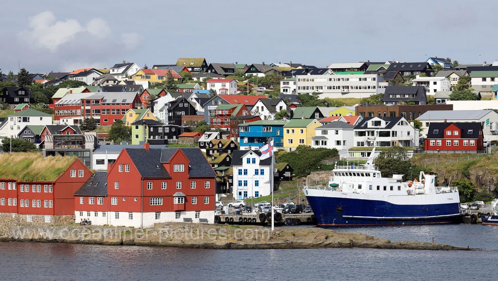 Torshavn auf den, Färöer Inseln. Foto: Oliver Asmussen/oceanliner-pictures.com