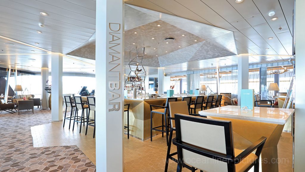 Diamant Bar Mein Schiff 6. Foto: Oliver Asmussen/oceanliner-pictures.com