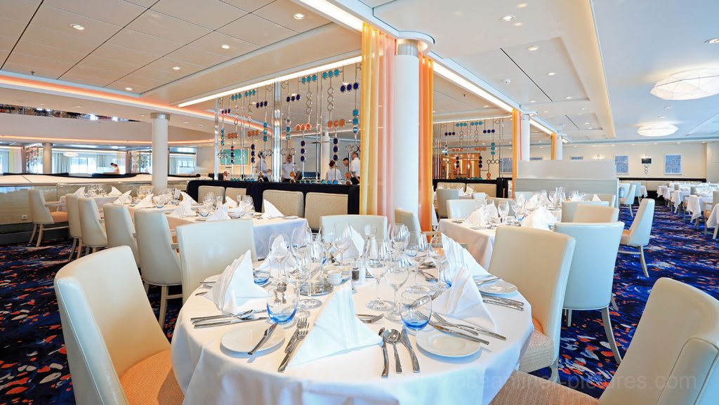 Mein Schiff 6 Atlantik Restaurant Classic. Foto: Oliver Asmussen/oceanliner-pictures.com