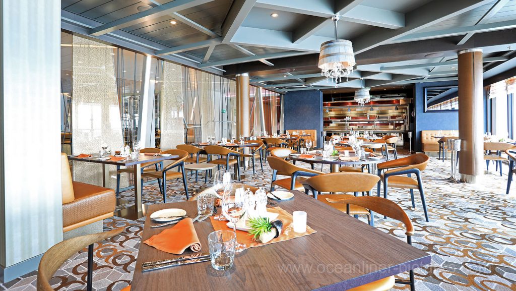 Mein Schiff 6 Surf and Turf Steakhouse. Foto: Oliver Asmussen/oceanliner-pictures.com