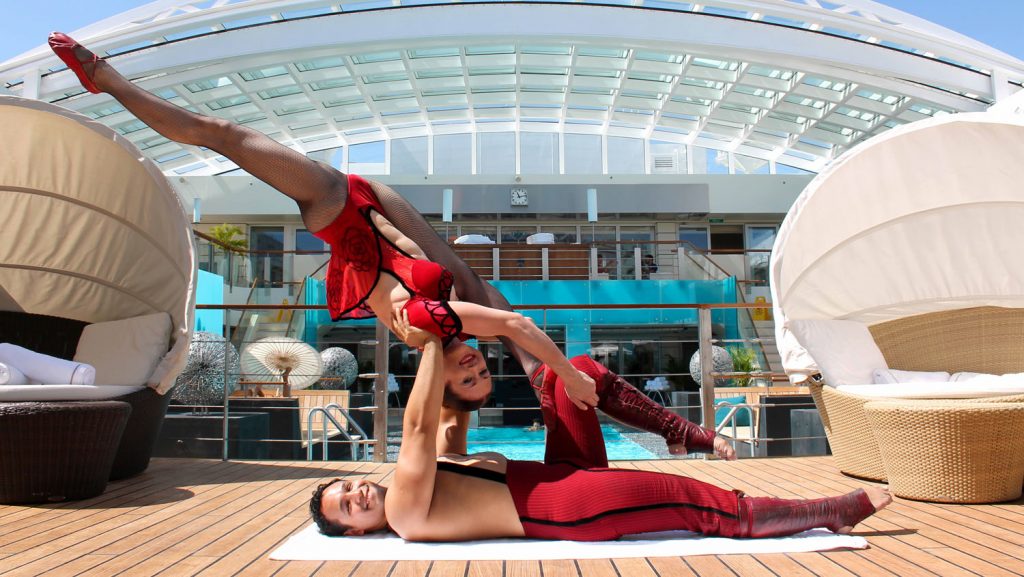 Vielfältiges Programm an Bord. Foto: Hapag Lloyd Cruises