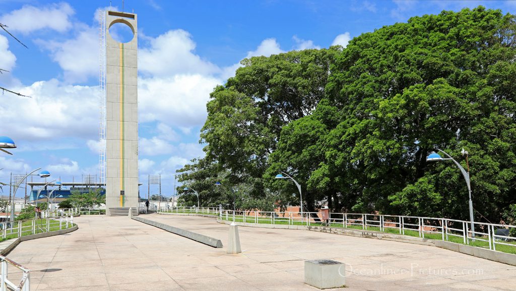 Marco Zero Äquator-Denkmal in Macapa, Brasilien. / Foto: Oliver Asmussen/oceanliner-pictures.com