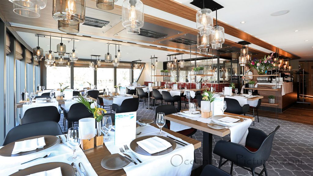 Spezialitäten-Restaurant MS Alena. / Foto: Oliver Asmussen/oceanliner-pictures.com