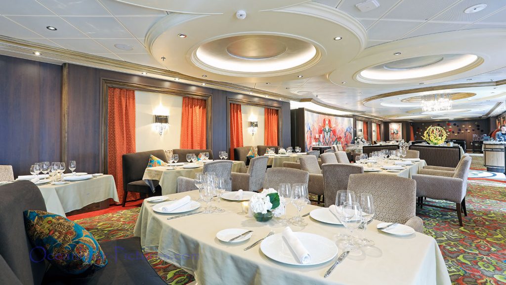 150 Central Park Restaurant Symphony of the Seas. / Foto: Oliver Asmussen/oceanliner-pictures.com