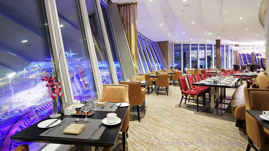 Coastal Kitchen Symphony of the Seas. / Foto: Oliver Asmussen/oceanliner-pictures.com