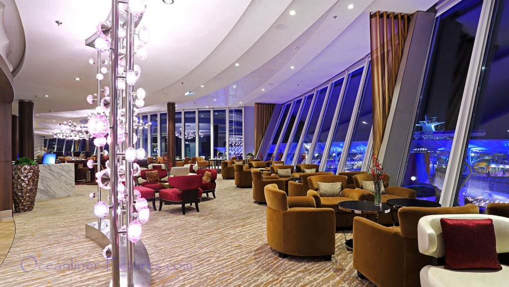 Suite Lounge Symphony of the Seas. / Foto: Oliver Asmussen/oceanliner-pictures.com