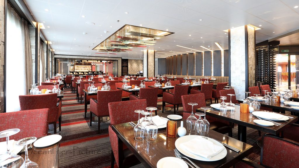 Fahrenheit 555 Carnival Horizon Steakhouse. / Foto: Oliver Asmussen/oceanliner-pictures.com