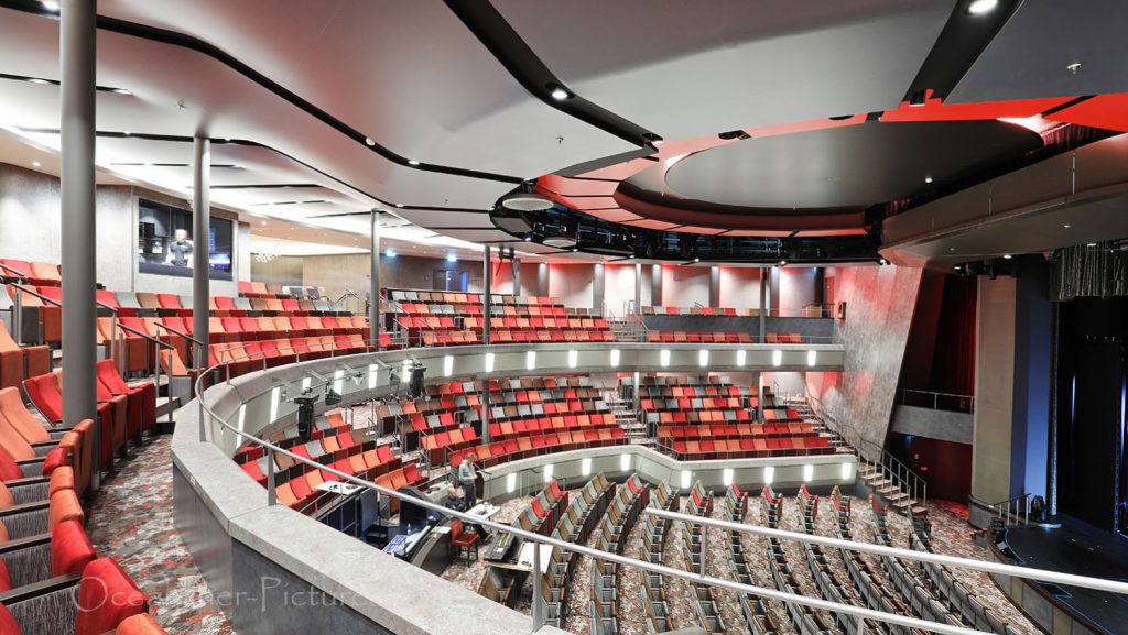 Mein Schiff 1 Theater. / Foto: Oliver Asmussen/oceanliner-pictures.com