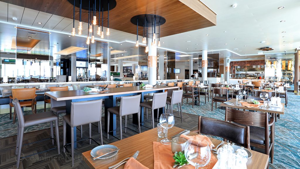 Mein Schiff 1Surf and Turf Steakhouse. / Foto: Oliver Asmussen/oceanliner-pictures.com