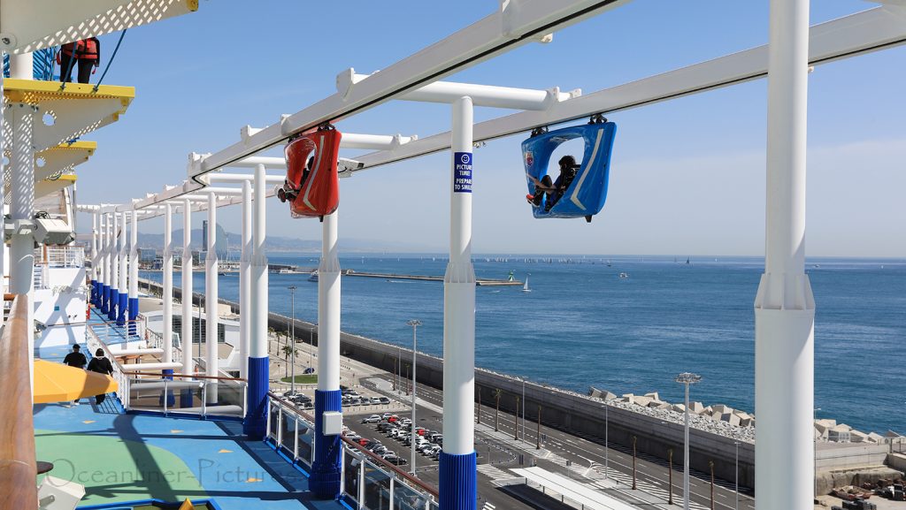 Skyride Carnival Horizon. / Foto: Oliver Asmussen/oceanliner-pictures.com