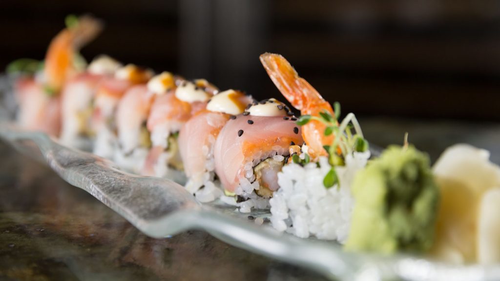 Sushi an Bord der MSC Meraviglia. Foto: MSC Kreuzfahrten