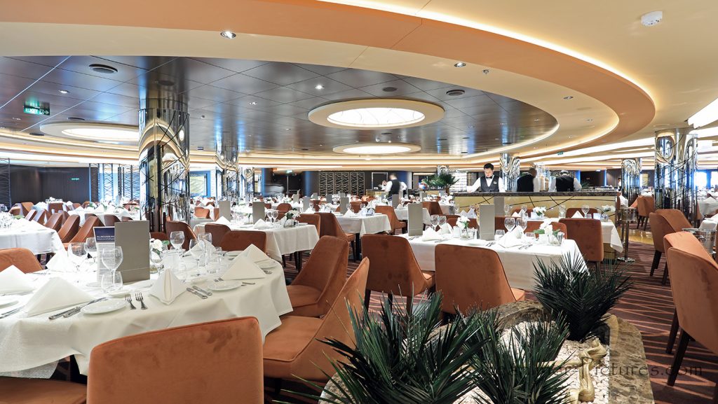 Golden Sand Restaurant MSC Seaview. / Foto: Oliver Asmussen/oceanliner-pictures.com