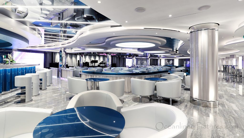 MSC Seaview Haven Lounge. / Foto: Oliver Asmussen/oceanliner-pictures.com