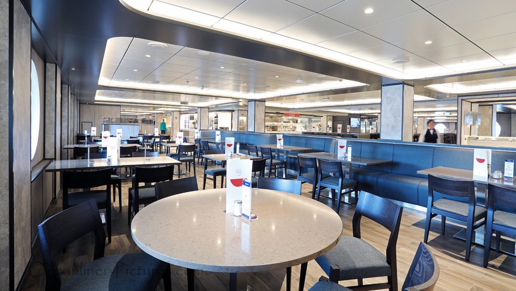 Marketplace Restaurant MSC Seaview. / Foto: Oliver Asmussen/oceanliner-pictures.com