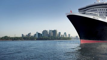 Mit der Queen Mary 2 nach New York. Foto: Cunard Line