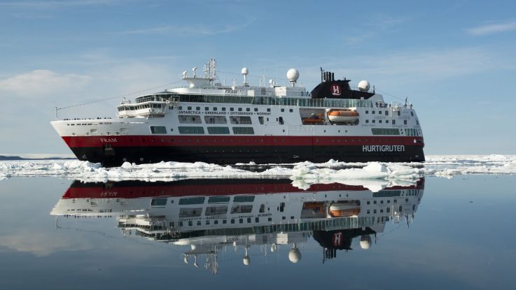 Die MS Fram. Foto: Hurtigruten AS/