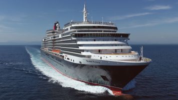 Die Queen Voctoria eröffnet in Hamburg die Kreuzfahrtsaison. Foto: Cunard