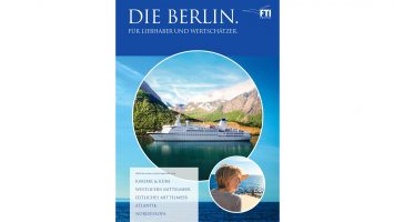 Jahresprogramm 2019 für die MS Berlin. Foto: FTI Cruises