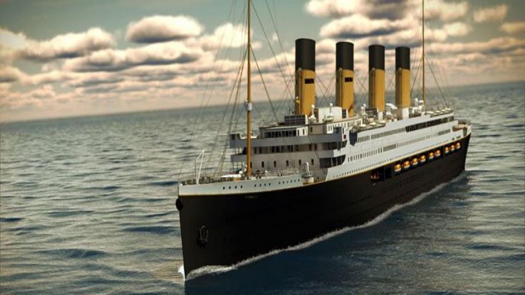 So soll die titanic II einmal aussehen. Foto: Blue Star Line