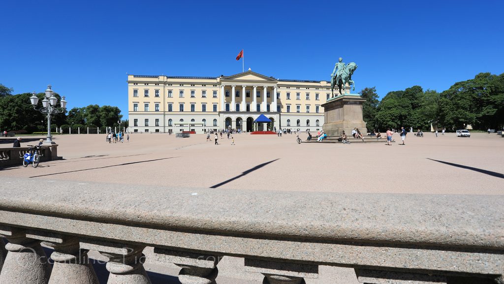Das Königliche Schloss in Oslo / Foto: Oliver Asmussen/oceanliner-pictures.com
