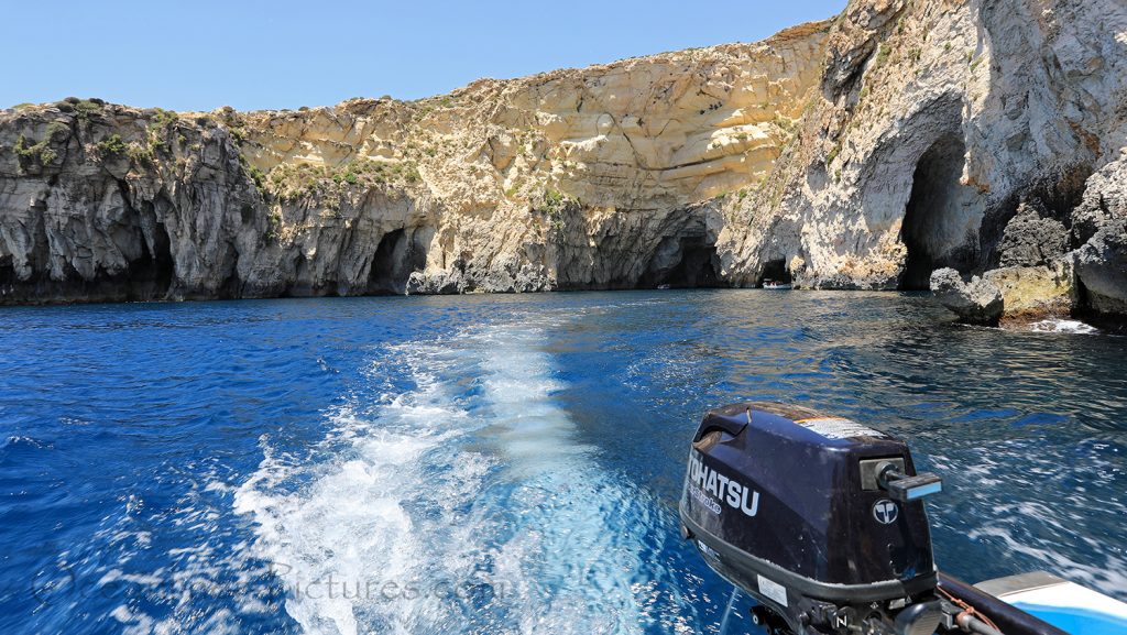 Malta Blaue Grotte Bootsfahrt / Foto: Oliver Asmussen/oceanliner-pictures.com